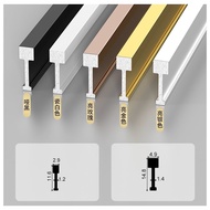 120cm Thicken Aluminum alloy edge trim for tiles, L-shaped edge trim wooden floor tiles, extremely n