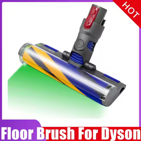Laser Floor Brush For Dyson V10 V11 V15 V8 V7 Dyson V10Slim/V12Slim Dyson G5 Laser Soft Suction Head