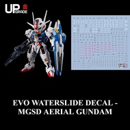 [EVO] Waterslide Decal - [MGSD04] MGSD Aerial Gundam (Fluorescent)