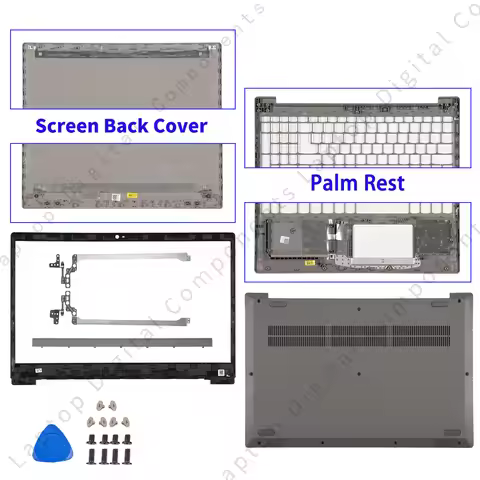 Housing Case For Ideapad S145-15 S145-15IWL S145-15IIL 340C-15 LCD Back Cover Bezel Palmrest Bottom 