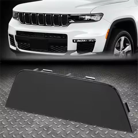M69K 6YX48DX8AA Front Bumper Grille Trim Grill Cover for Jeep Grand Cherokee 2022-2024 Lower Ventila