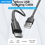 Vention Micro USB Cable Charger USB Android Data Cable Fast Charging USB to Micro USB Cord for Xiaomi Redmi Note 5 Pro Android Mobile Phone Huawei Samsung Nokia Motorola USB Micro-B Wire