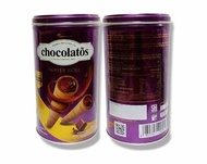 GarudaFood Chocolatos Wafer Roll 310gr-Wafer Stick Kaleng-Astor Coklat-Snack Anak-Cemilan Enak-Camil