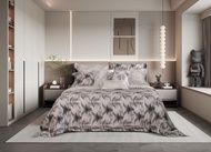 [ราคาโปร] Akemi ผ้าปูที่นอน คิงไซส์ รุ่น TENCEL™ Lyocell Virtuous Prints