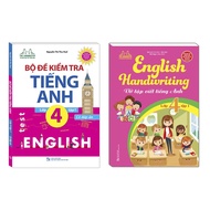 Books - Combo 2c - Grade 4 &amp; English Handwriting English test questions set - Grade 4 English writing practice volume 1