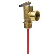 RV Automatic Safety Relief Valve 3/4inch NPT for Hot Water Heater Temperature Pressure Relief Valve