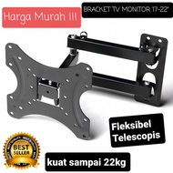 TV Monitor Bracket 17 inch - 42 inch Telescopic 2.5m 200x200 Pitch 17-42 Inch TV X-200