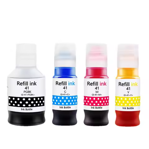 1SET GI-41 Refill Dye ink Kit for Canon G1020 G1520 G2520 G2560 G2020 G3020 G3060 G1220 G2260 G3260 