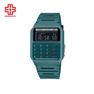 Casio General CA-53WB-3B  Turquoise Resin Band Men Watch / Women Watch