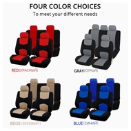 9PCS / 5-seater car seat cover-BEZZA / WIRA / SAGA OLD / ISWARA / SAGA BLM / FLX / WAJA / MYVI OLD /