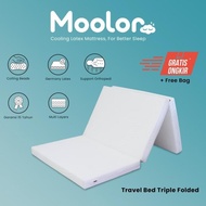 Moolor Cooling Latex Travel Mattress / Kasur Lipat / Kasur travel