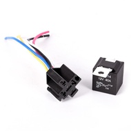 New Waterproof Automotive Relay 12V 5Pin 40A Car Relay 12V 5Pin With Relay Socket