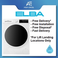 ELBA EWD 86141 VT 8/6KG FRONT LOAD WHITE 2 IN 1 WASHER CUM DRYER