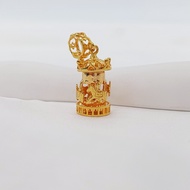 IBriz Jewellery BD090 | 916 Gold Carousel Charm / Loket Emas 916