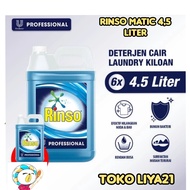rinso cair 5 liter Promo / Rinso Matic Professional / Deterjen Londry Kiloan Cair 4.5 L Jerigen /