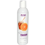 Now Foods Gel Cleanser Vitamin C &amp; Manuka Honey (237 ml)