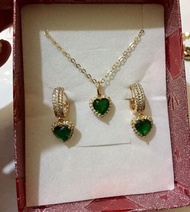 10k gold filled chain and 10k sd earing