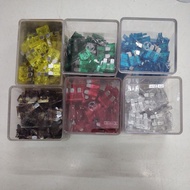 10pcs 10AMP 7.5AMP 15AMP 20AMP 25AMP 30 AMP FUSE PLUG-IN CAR