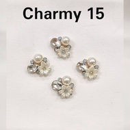 BUNGA 3D CHARMY FASHION AKSESORI - DIY 3D FLOWER -CODE 15