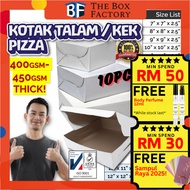 Cake Box Talam Box 💪🏻EXTRA THICK Pizza Box / Kotak Kuih Talam / Kotak Kek Tapak Kuda Kek Kotak Kuih 