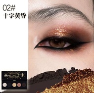 HAGGARD Scepter d Five Color Eyeshadow Disk Black Gold Pink Blue Chameleon Explosive Flash Matte Eye