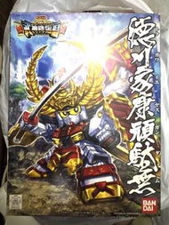 全新萬代 SD 戰國傳 德川家康 高達紅標logo Bandai SD mobile suit 中古舊版童年回憶武者將軍機動戰士鋼彈高達 BB戰士Gundam  戰國時代武士道武者大將軍戰國傳 mus