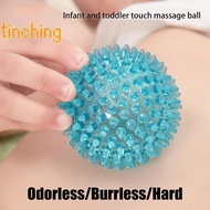 [TinCh-t] Spiky Ball Hollow Soft Transparent Strength Recovery Exercise Stress Relief Massage Ball F