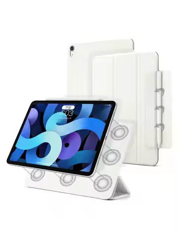 Case for iPad 10/11th/Air/Pro11! Slim & Light Magnetic Double-Sided Folio, Snap Closure Fits Pencil,