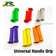 Rapido Handle Grip Rubber Universal Accessories Y15ZR LC135 Vario Nmax PCX150 NVX155 Solariz Avantiz Click Ego Beat RS150 R15 RFS150 VF3i 185 NVX MT15 Y16 Y15 Ysuku Y16ZR KLX150 CRF150 CRF250 WF250 KLX250 KLX KTM KAWASAKI YAMAHA PULSAR EX5 Dream Wave‼️