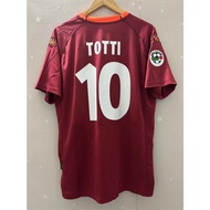 TOTTI jersey 00-01 Rome jersey Top Quality Retro Soccer Jersey custom T-shirt Football Jersey