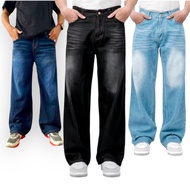 Unisex baggy jeans whisker skena baggy jeans jeans baggy