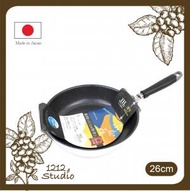 HOKUA - 日本製 FUKAMI 26cm DAIKIN Silkware 不黏塗層深煎鍋(平行進口)