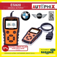Autophix ES920 OBD II Professional Diagnostic Tool Code Scanner For BMW / Mini