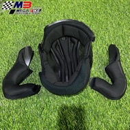 GRACSHAW G838 HELMET PADDING CENTRE PAD CHEEK PADS