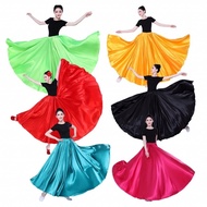 Terbaru Belly Dance Rok Klok Silver Rok Satin Aksesoris Tari Baju