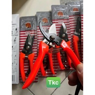 GOOGMAN BRANCH CUTTING SCISSORS LION 7'' KYK 700 HIGH QUALITY WHITE STEEL BLADE. MADE IN TAIWAN.
