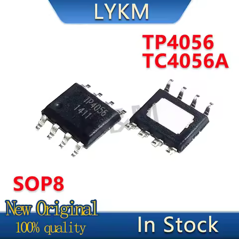 10-100/PCS New Original TC4056A TP4056 SOP8 1ALinear lithium-ion battery charger chip In Stock