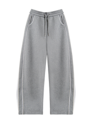 KINS 19 STUDIO | KINS Barrel Wide-leg Sweatpants กางเกงวอร์มคินส์ [F118]
