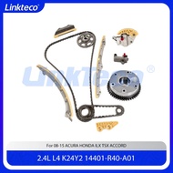 Engine part Timing chain kit Fit 2.4 L T L4 K24Y2 K24Z2 For 08-15 2.4T ACURA HONDA ILX TSX ACCORD CI