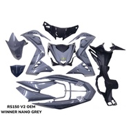 RS150 V2 BODY COVER SET OEM WINNER NANO GREY