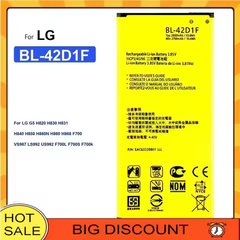 Battery For LG G2 G3 G4 G5 G6 G7 G8 ThinQ mini Beat G3S G3C G4S G4C/ V10 V20 V30 V40 V50/Optimus G P