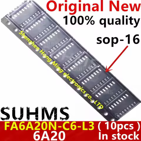 (10piece) 100% New FA6A20N-C6-L3 FA6A20N FA6A20 6A20 sop-16 Chipset
