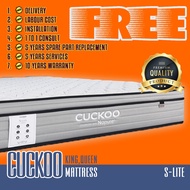 [ Free Services & Warranty ] CUCKOO S-LITE MATTRESS [ Tilam 5 Star ] Tilam Queen dan King
