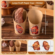 Meidi | Disposable Slanted Kraft Paper Packaging Box