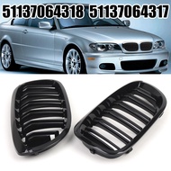 【JOLL HOT】For BMW E46 2002-2005 Front Bumper AirIntake Grille 51137064318 51137064317