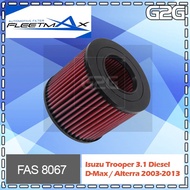 Air FIlter Fleetmax FAS 8067 Isuzu Trooper 3.0 Diesel 1998-2004 D-MAX Alterra 2003-2013