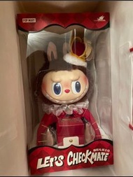 THE MONSTERS LABUBU 象棋大冒險系列搪膠毛絨公仔 國王 popmart labubu