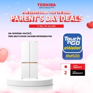 Toshiba GR-RF695WI-PGY(67) 585L Multi Door JAPANDi Refrigerator/Peti Sejuk/ 冰箱