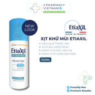 Xịt Khử Mùi EtiaXil Pháp Hàng Ngày 48h Dành Cho Nam Nữ