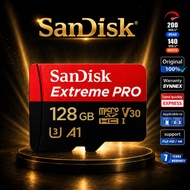 Sandisk Extreme Pro 4K Up to 200MB/s MicroSD Card With Adapter (64GB/128GB/256GB/512GB)
